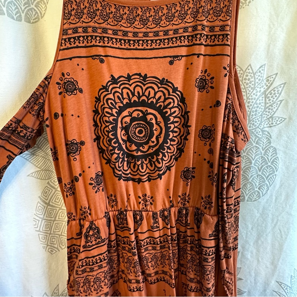 ASOS Celestial Cold Shoulder Romper - Picture 2 of 5